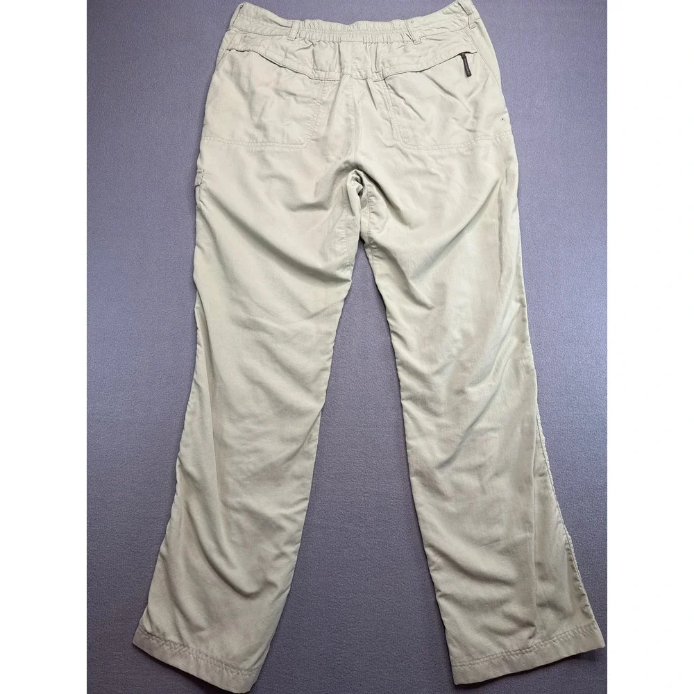 Columbia Pants Women 10 Sage Green‎ Hiking Cargo Outdoor Lightweight